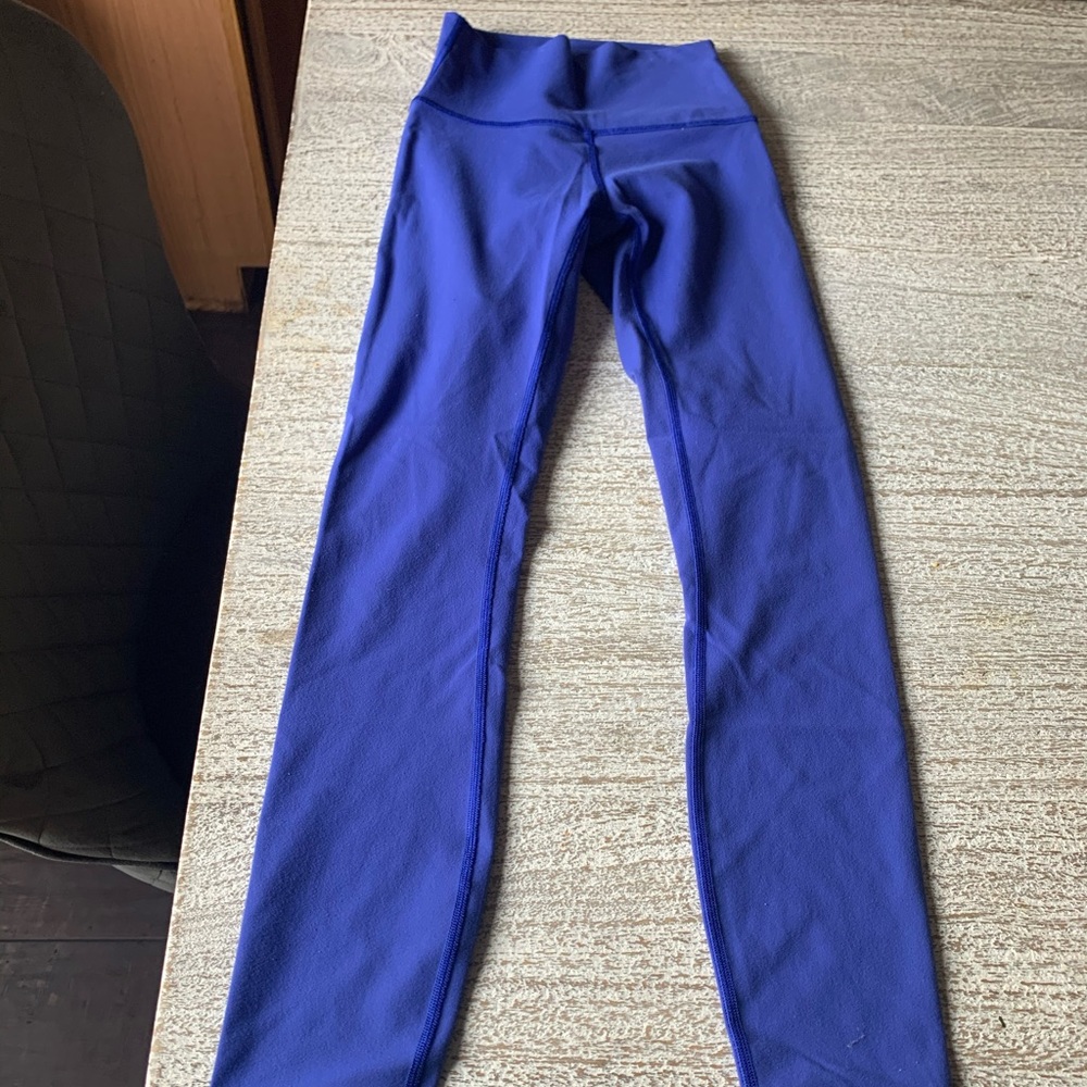 Lululemon Wunder Unders Moroccon Blue